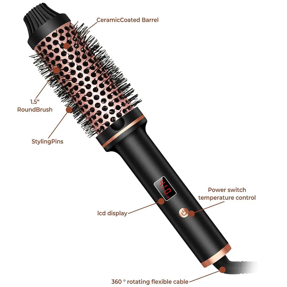 Gorgeous Curls Heated Styling Brush™